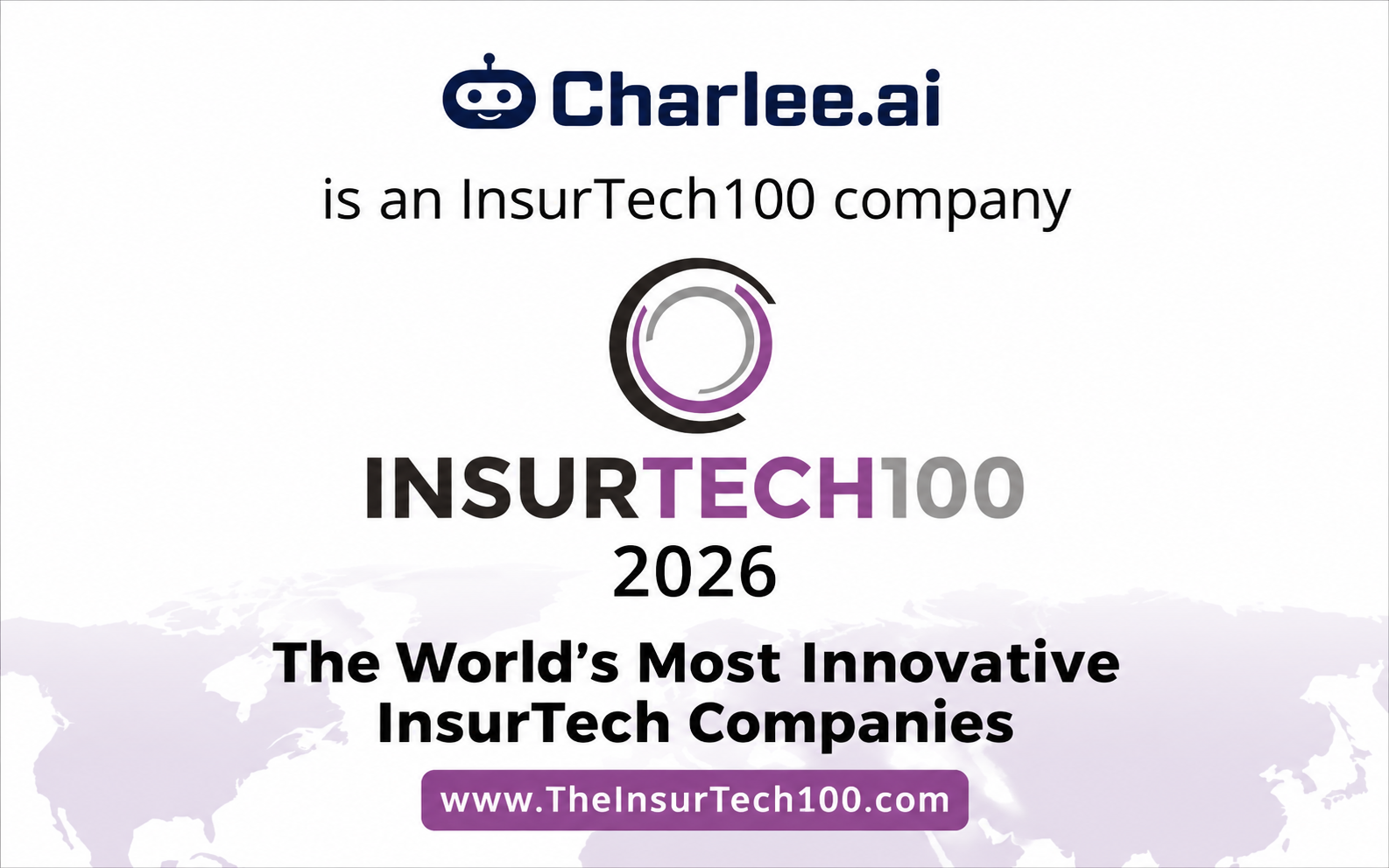 Charlee.ai Named to the 2026 InsurTech100
